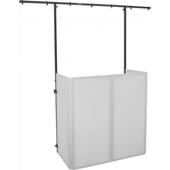 OMNITRONIC compacte mobiele DJ-statiefset met afdekking & traverseframe (20001040)
