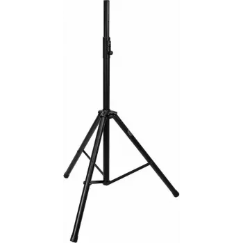 OMNITRONIC LCK-2 boxenhoogstandaard luidsprekerstandaard, in hoogte verstelbaar 100-180 cm, max. draaglast 30 kg, 35 mm flens, staal, zwart 60004186