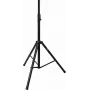 OMNITRONIC LCK-2 boxenhoogstandaard luidsprekerstandaard, in hoogte verstelbaar 100-180 cm, max. draaglast 30 kg, 35 mm flens, staal, zwart 60004186