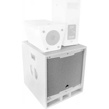 OMNITRONIC MAXX-1206DSP 2.1 actief-subwoofersysteem 12 inch wit 11039065