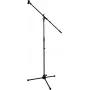 Omnitronic PRO sw microfoonstatief met telescopische giekarm, zwart 60005844
