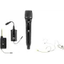 OMNITRONIC set FAS TWO + dynamische draadloze microfoon + bodypack + headset 660-690MHz (20000970)