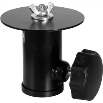 OMNITRONIC SPA-10EU statiefadapter M8 voor 35mm statief – zwart staal 60004609