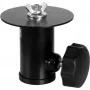 OMNITRONIC SPA-10EU statiefadapter M8 voor 35mm statief – zwart staal 60004609