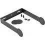OMNITRONIC zwenkbeugel voor PAS-210/210A MK4 luidspreker-wandbeugel, staal, zwart, 10 kg draagvermogen 11039573