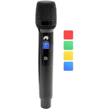 OMNITRONIC UHF-600 handheld draadloze microfoon 823-832/863-865 MHz 13063606