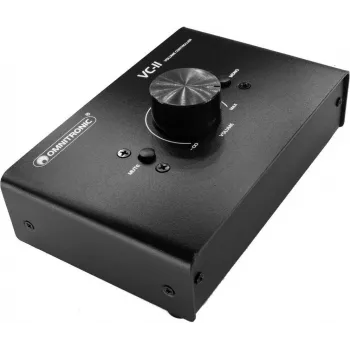 OMNITRONIC VC-11 passieve volumeregelaar, stereo RCA, zwart 10355796