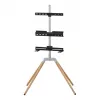 One for All universele tv-standaard Quadpod (zilver/zwart)