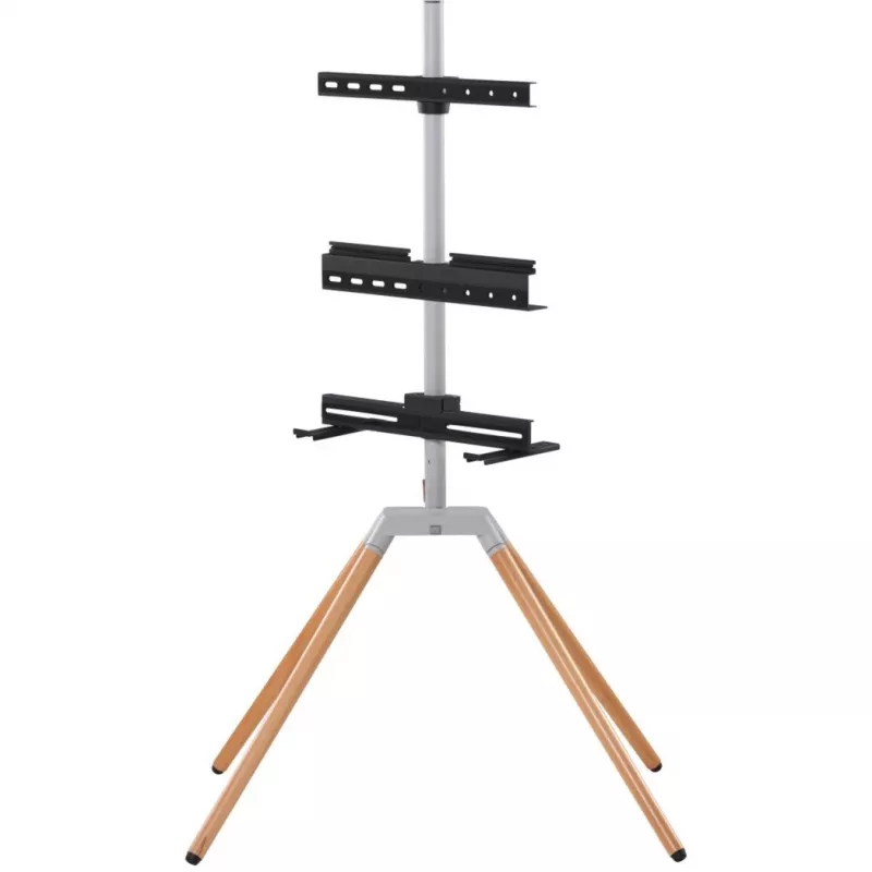 One for All universele tv-standaard Quadpod (zilver/zwart)