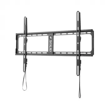 One For All WM4615 Solid FLAT vaste tv-wandhouder voor 32-90 inch televisies, VESA 200x200 tot 800x400, 100 kg capaciteit, Easy Lock & Release, zwart