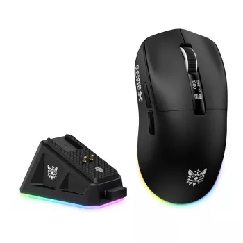 ONIKUMA DM07 RGB gamingmuis zwart 6400 DPI bedraad optisch 7 toetsen