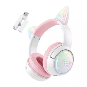ONIKUMA GT838 roze gaming-headset