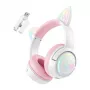 ONIKUMA GT838 roze gaming-headset
