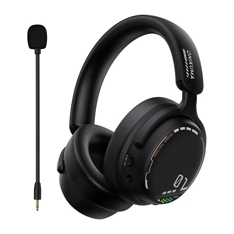 ONIKUMA GT886 Gaming-koptelefoon, zwart