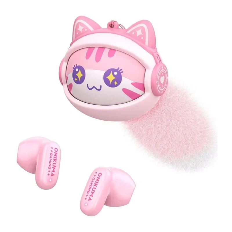 ONIKUMA TX603 TWS Bluetooth-hoofdtelefoon roze