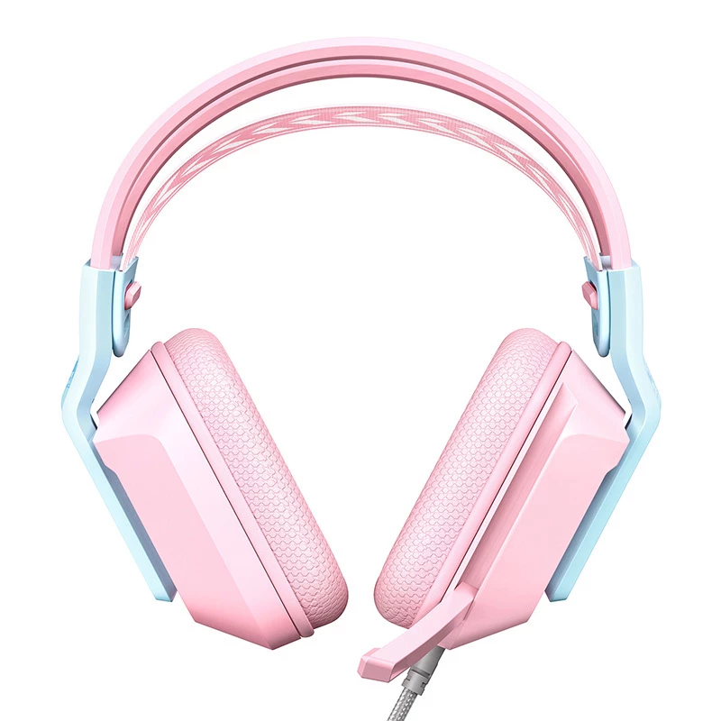 ONIKUMA X13 gaming-hoofdtelefoon roze