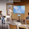 ONKRON TS1571-C Mobiele tv-standaard voor 32-75 inch, champagne