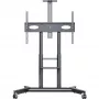 ONKRON TS1871-G mobiele tv-standaard 55-90 inch, grafiet