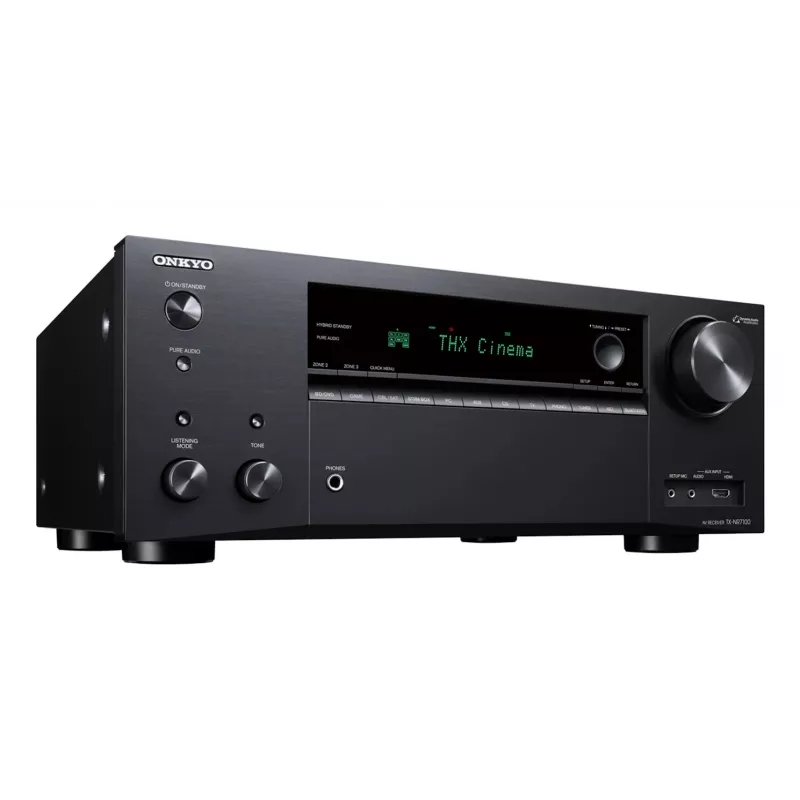 Onkyo TX-NR7100M2 9.2 AV-netwerk-receiver 8K THX Wi-Fi Bluetooth Atmos Sonos-gecertificeerd, zwart