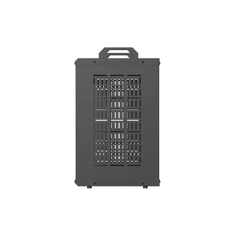 Open Rack 10 9U 280x300 zwart wandmontage open frame