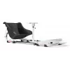 Oplite 104318 racing cockpit – sim-racing chassis met verstelbare stuurwiel- en pedaalhouders
