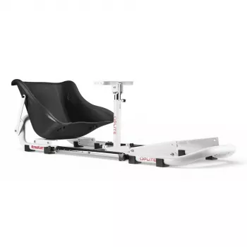 Oplite 104318 racing cockpit – sim-racing chassis met verstelbare stuurwiel- en pedaalhouders