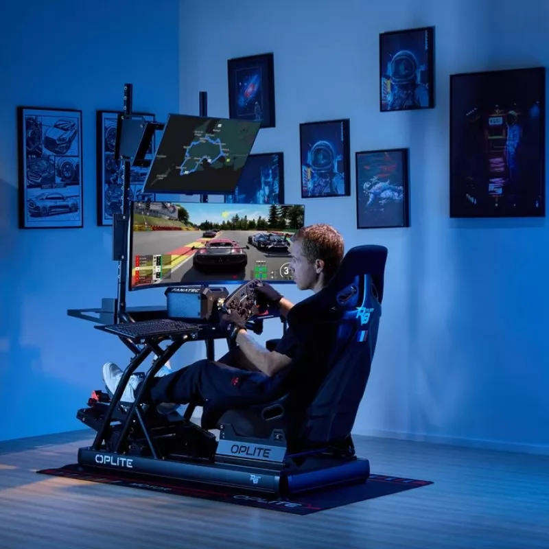 Oplite Cockpit Chassis R8 Fury zwart retail vrachtverzending