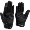Oplite OP-GLOVE M sim racing handschoenen - zwart - kunstleer - polyester - silicone - spandex - 100 mm - 224 mm - 150 g