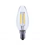 OPPLE Filament 4-40W/827 E14 kaars-LED-lamp 470lm helder 2700K warmwit