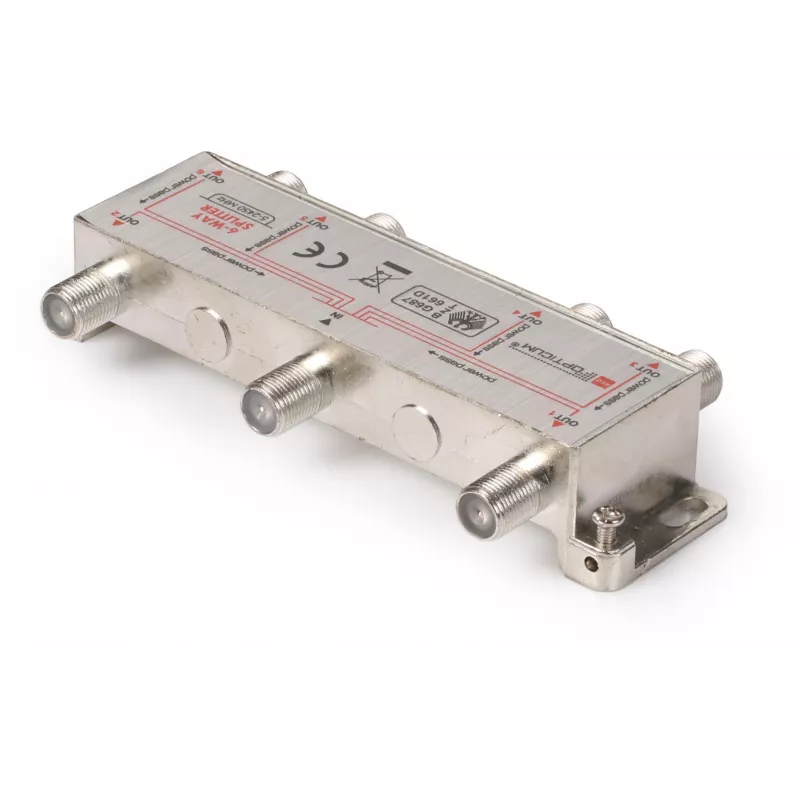 OPTICUM 1x6 DVB-T/SAT signaalverdeler 5-2400 MHz