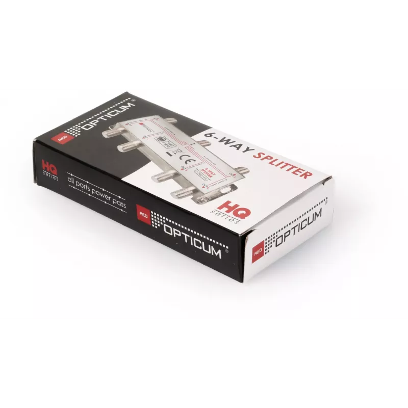 OPTICUM 1x6 DVB-T/SAT signaalverdeler 5-2400 MHz
