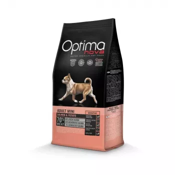 Optimanova Adult Mini Sensitive zalm & aardappel 6kg