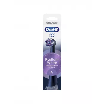Oral-B iO Whitening Opzetborstels 4-pack (Zwart)