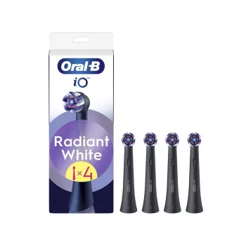 Oral-B iO Whitening Opzetborstels 4-pack (Zwart)