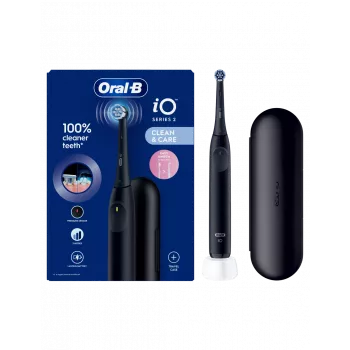 ORAL-B iO2 Night Black elektrische tandenborstel met reisetui