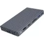 ORICO M.2 NVMe dockingstation met actieve PD 100W, HDMI 2.0, audio, RJ-45, kaartlezer - grijs (CDH-9N-GY-BP)