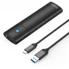 ORICO M.2 SATA SSD behuizing USB-C 5Gbps zwart PWM2-BK-EP