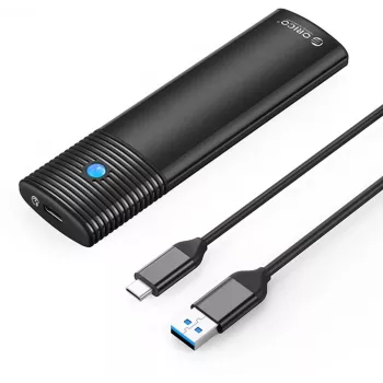 ORICO M.2 SATA SSD behuizing USB-C 5Gbps zwart PWM2-BK-EP