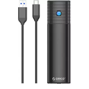 ORICO M.2 SATA SSD behuizing USB-C 5Gbps zwart PWM2-BK-EP