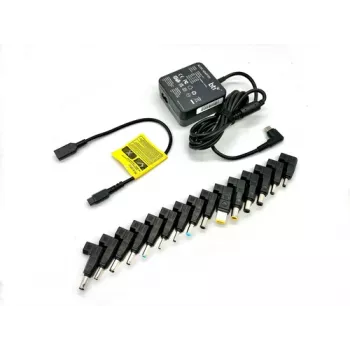 ORIGIN STORAGE 65W Universele AC-adapter met 8 Verwisselbare Tips