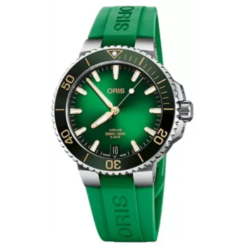 ORIS Aquis Date Calibre 400 Green Dial 41,50 mm automatisch herenhorloge 41270742277FC