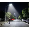 ORLLO 400W solar LED-straatlantaarn met 28W paneel, bewegingssensor & afstandsbediening, 2713LM, 6500K