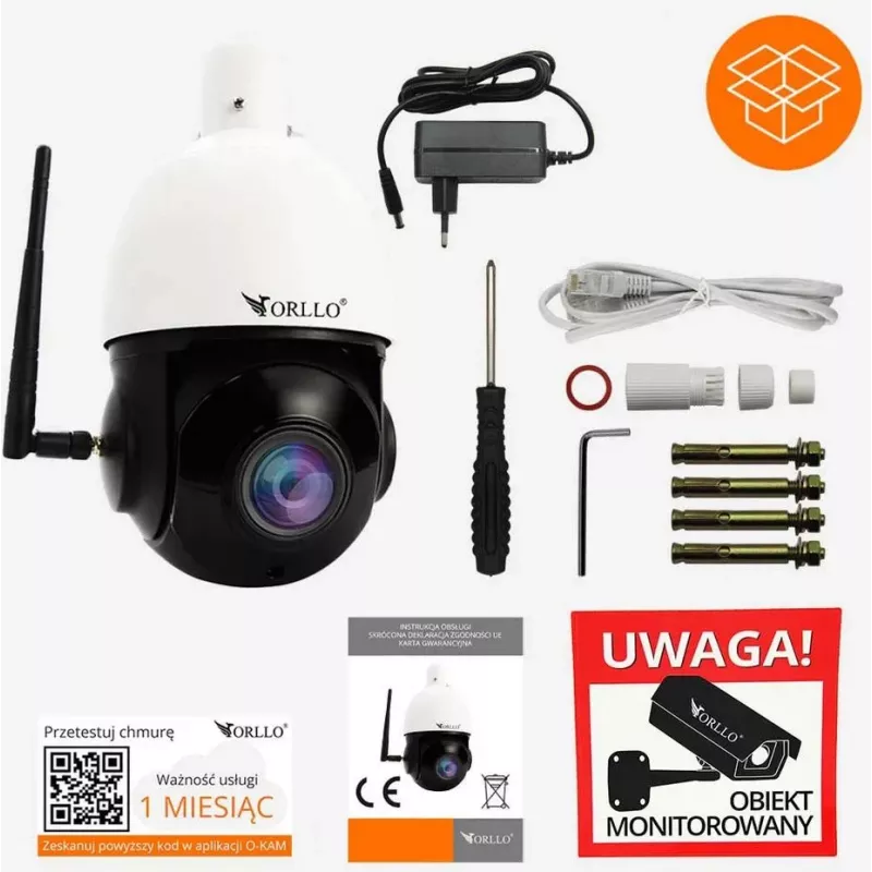 ORLLO Z10 Outdoor PTZ IP WLAN camera 4MP 18x zoom