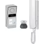 ORNO OR-DOM-RD-937/W analoge deurintercomset, 1 binnenunit, 1 buitenpaneel, wit/zilver