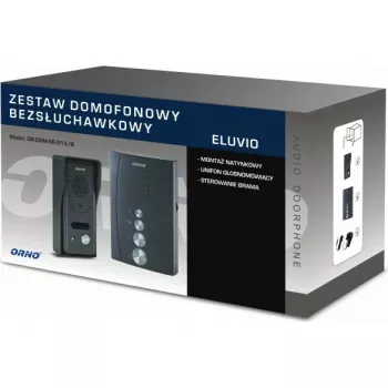 ORNO OR-DOM-RE-914/B audio-intercom zwart