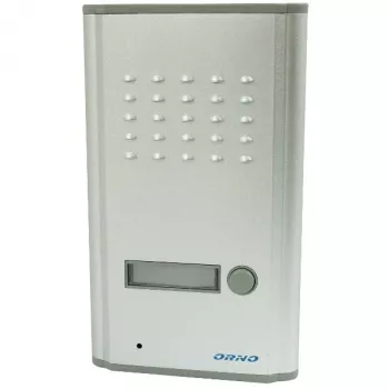 ORNO OR-DOM-RL-901/RL-3208A audiod eurintercom, 1-gezin, 2-draads, opbouwmontage, wit, 9094