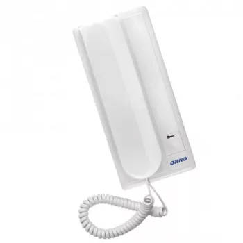 ORNO OR-DOM-RL-901UD (RL-3208U) audio intercom hoorn, wit, opbouwmontage, 2-draads analoog