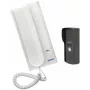 ORNO OR-DOM-RL-913 audio-deurintercom, 2-draads, opbouwmontage, zilver/grijs en wit