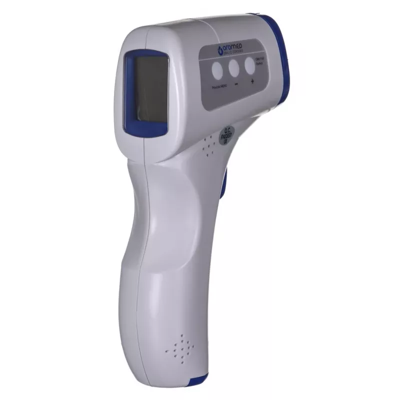 Oromed ORO-T60 PERFECT afstandsbedieningsthermometer blauw, wit universele toetsen