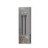 ORSEN S53 USB-C naar USB-C kabel 3A 1m zwart